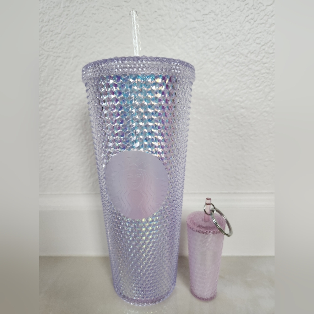 Starbucks Tumbler And Matching Key Chain